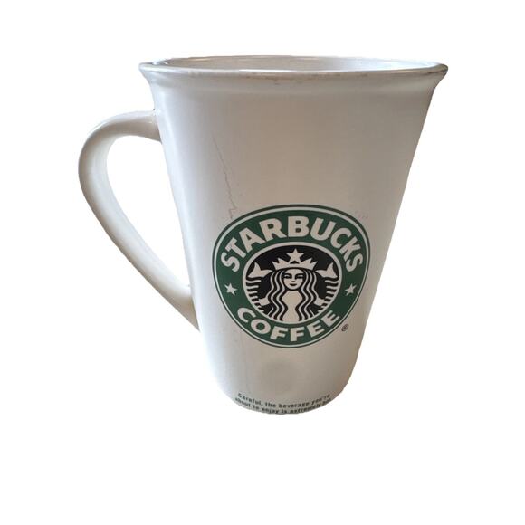 Starbucks Siren Logo 12oz Reusable/Write On Ceramic Coffee Mug 2006 - Picture 1 of 4